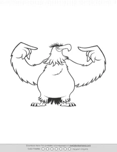 Angry Birds Mighty Eagle Coloring Pages Coloring Page