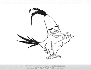 Chuck Coloring Page