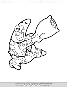 Patrick Pdf Coloring Pages Coloring Page